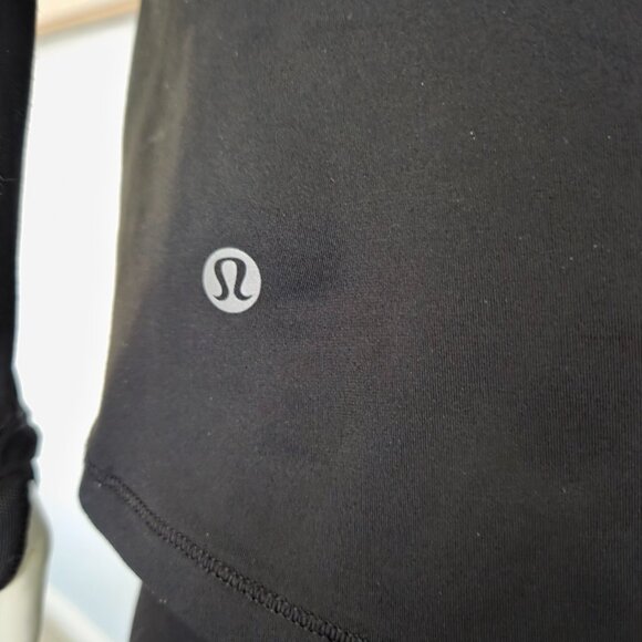 Lululemon Black Half Zip Jacket Top Size 6 - Picture 6 of 6